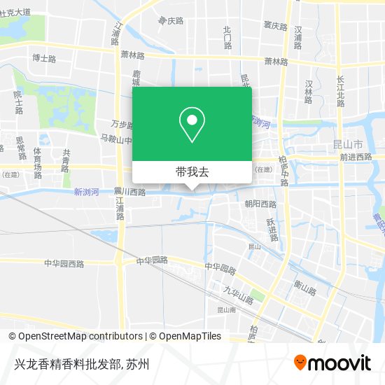 兴龙香精香料批发部地图