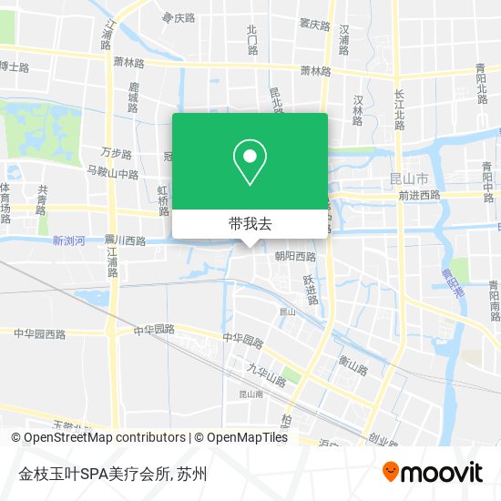 金枝玉叶SPA美疗会所地图