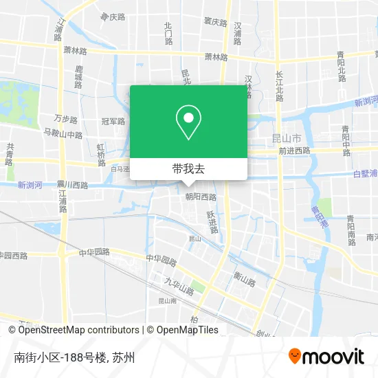 南街小区-188号楼地图