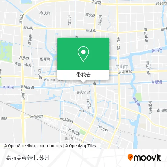嘉丽美容养生地图