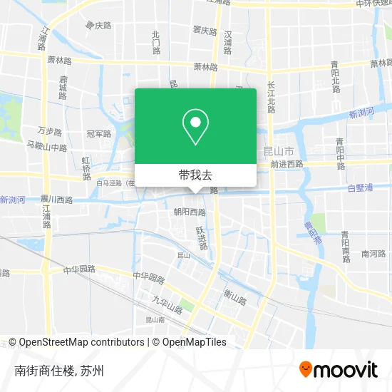 南街商住楼地图
