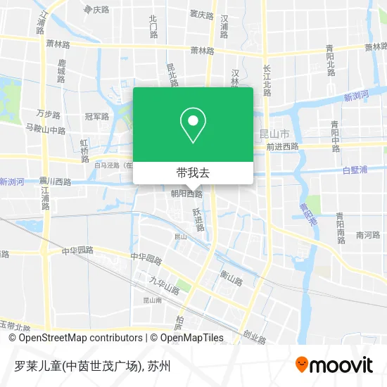 罗莱儿童(中茵世茂广场)地图
