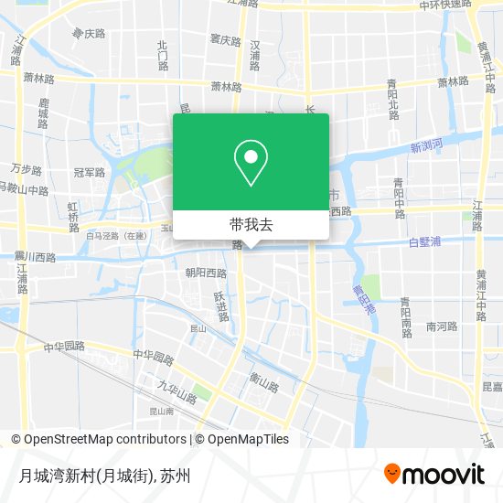月城湾新村(月城街)地图