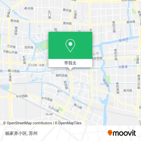 杨家弄小区地图
