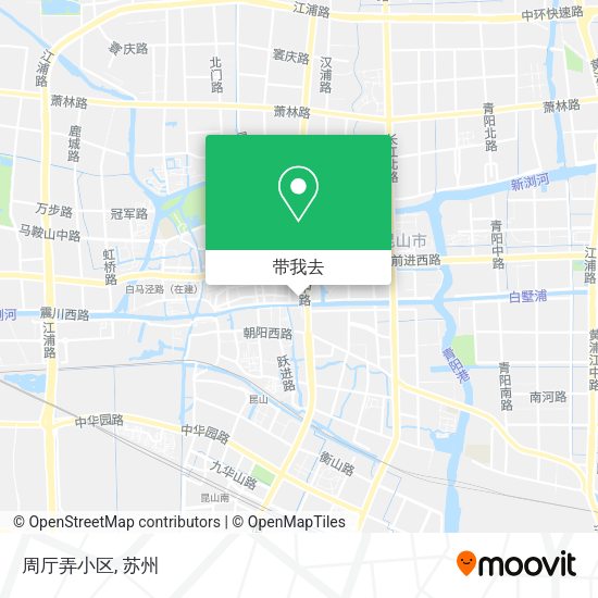 周厅弄小区地图