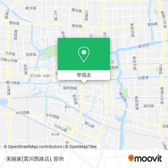 美丽家(震川西路店)地图