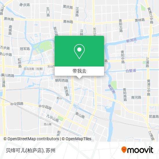 贝缔可儿(柏庐店)地图