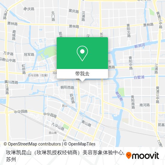 玫琳凯昆山（玫琳凯授权经销商）美容形象体验中心地图