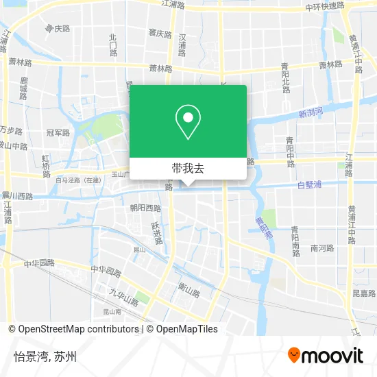 怡景湾地图