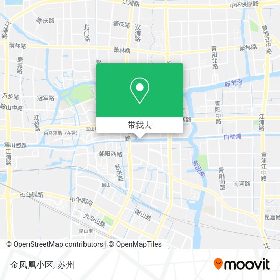 金凤凰小区地图