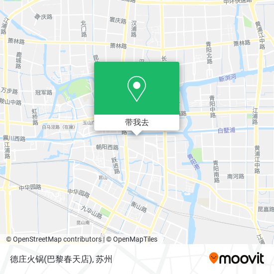 德庄火锅(巴黎春天店)地图