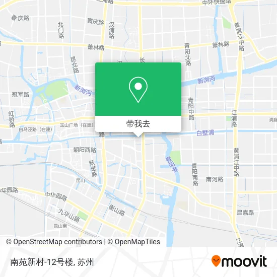 南苑新村-12号楼地图