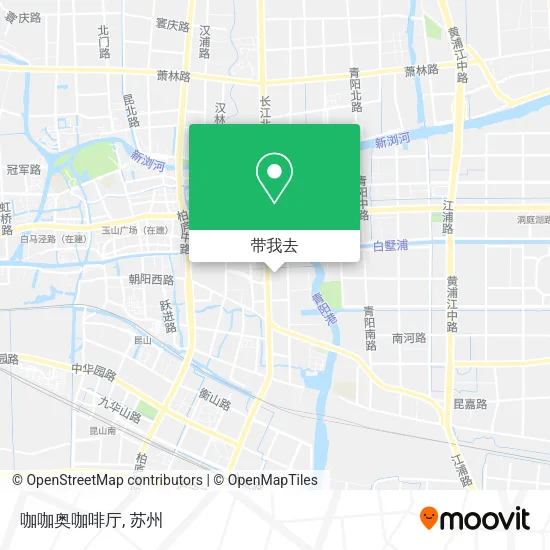 咖咖奥咖啡厅地图