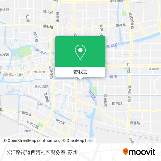 长江路街道西河社区警务室地图