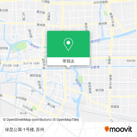保昆公寓-1号楼地图