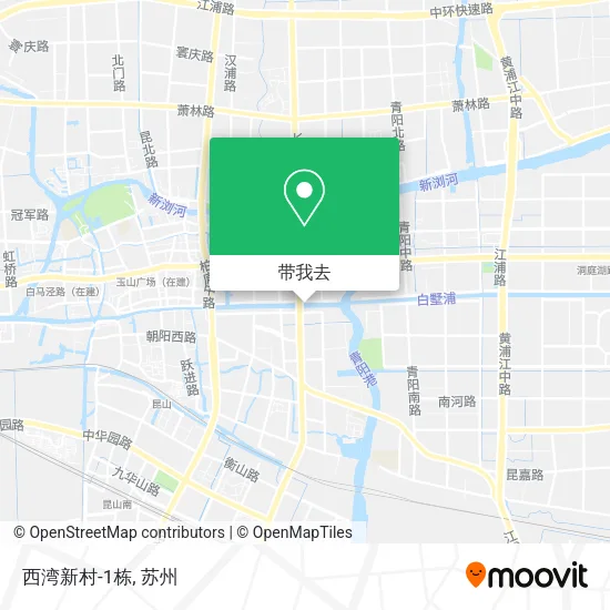 西湾新村-1栋地图