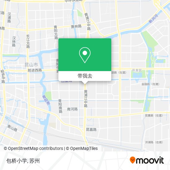 包桥小学地图