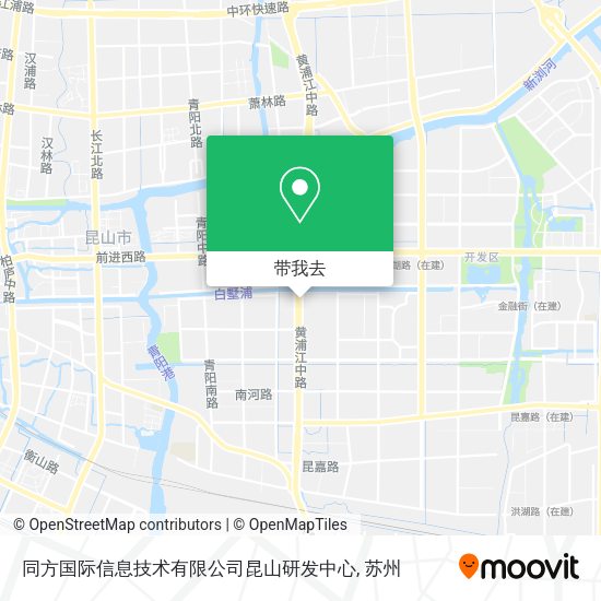 同方国际信息技术有限公司昆山研发中心地图