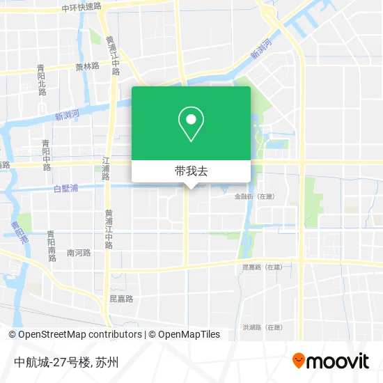 中航城-27号楼地图