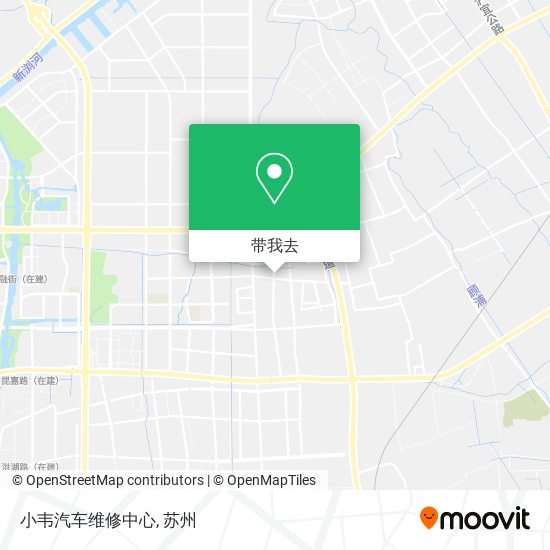 小韦汽车维修中心地图