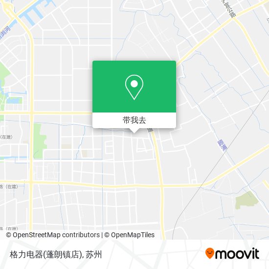 格力电器(蓬朗镇店)地图