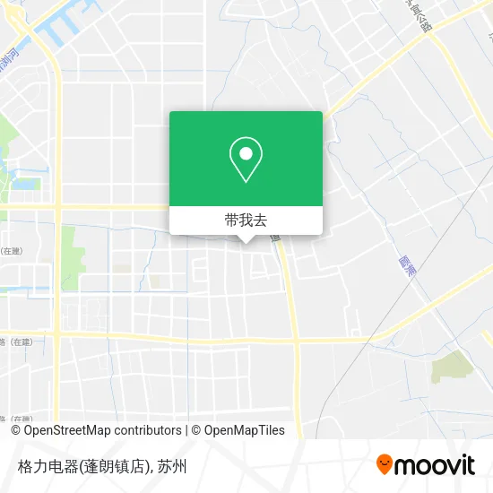 格力电器(蓬朗镇店)地图