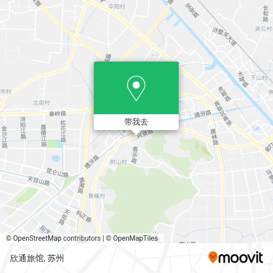 欣通旅馆地图