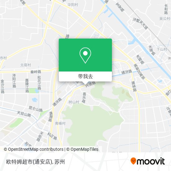 欧特姆超市(通安店)地图