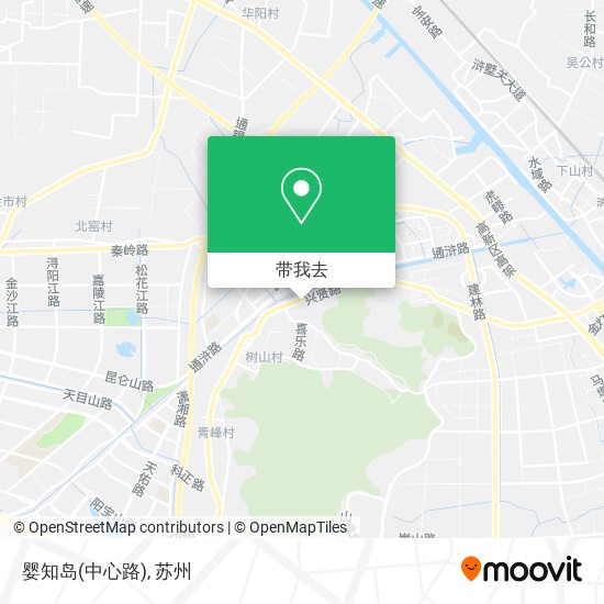 婴知岛(中心路)地图