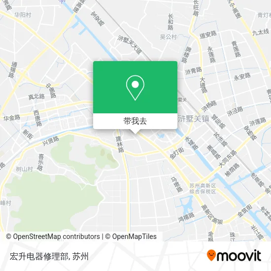 宏升电器修理部地图