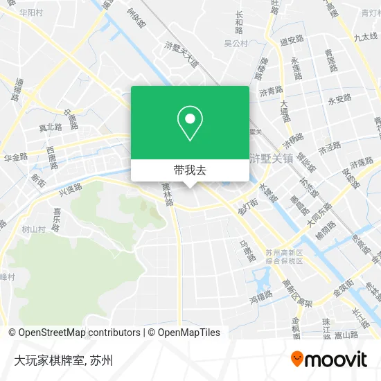 大玩家棋牌室地图