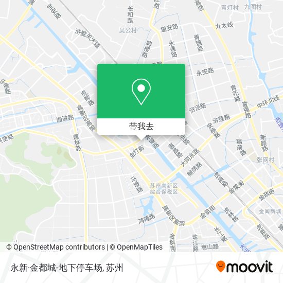 永新·金都城-地下停车场地图