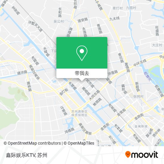 鑫际娱乐KTV地图