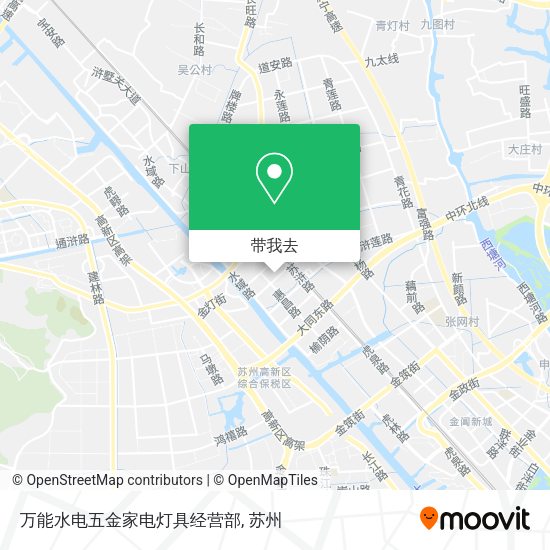 万能水电五金家电灯具经营部地图