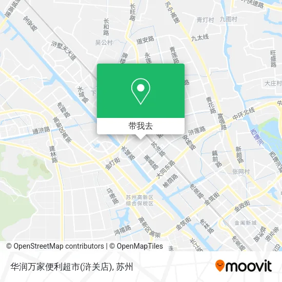 华润万家便利超市(浒关店)地图