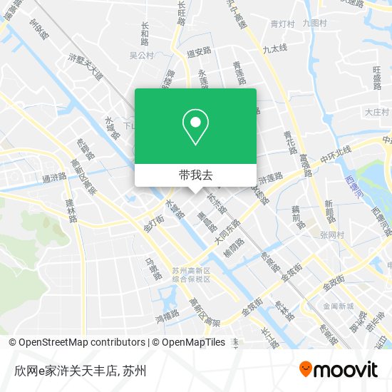 欣网e家浒关天丰店地图