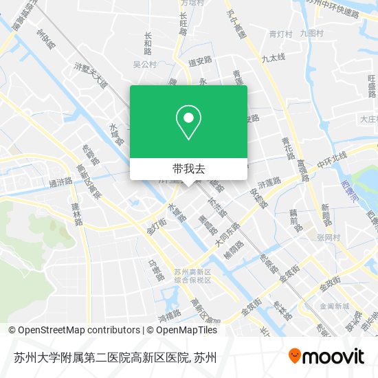 苏州大学附属第二医院高新区医院地图