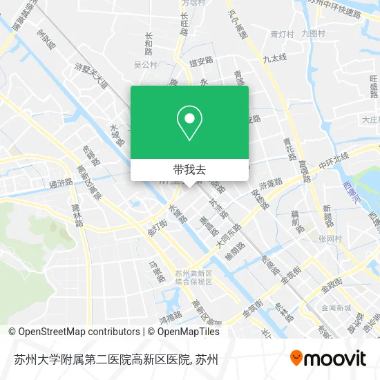 苏州大学附属第二医院高新区医院地图