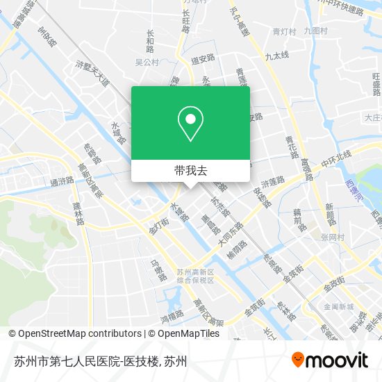 苏州市第七人民医院-医技楼地图