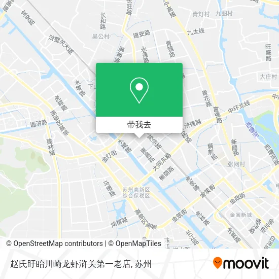 赵氏盱眙川崎龙虾浒关第一老店地图
