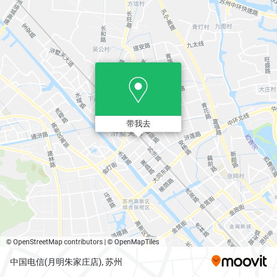 中国电信(月明朱家庄店)地图