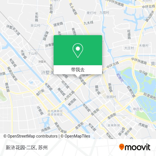 新浒花园-二区地图