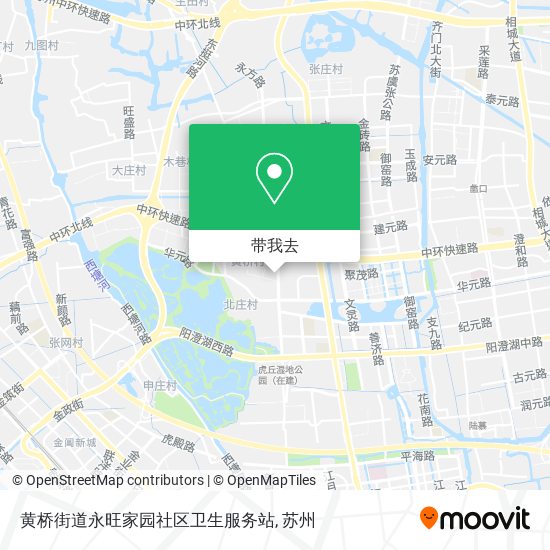 黄桥街道永旺家园社区卫生服务站地图