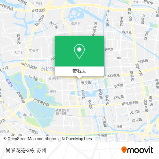 尚景花苑-3栋地图