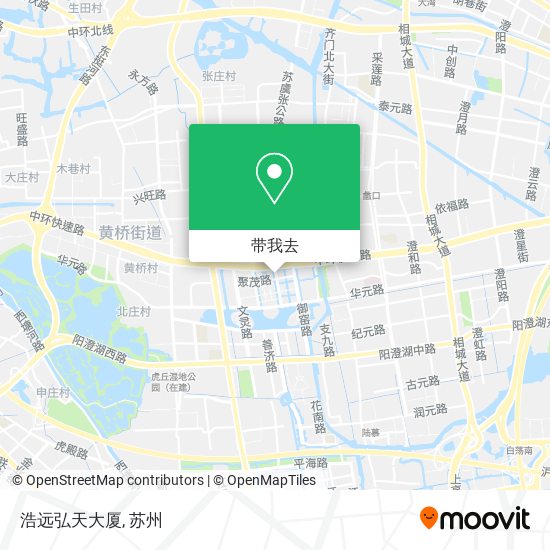 浩远弘天大厦地图