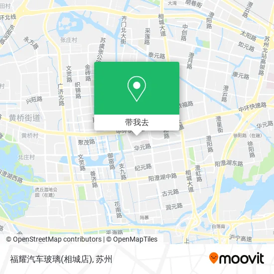 福耀汽车玻璃(相城店)地图