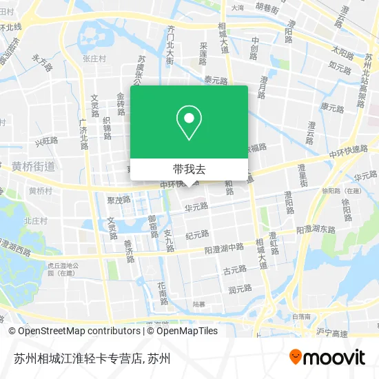 苏州相城江淮轻卡专营店地图