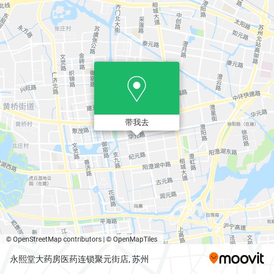 永熙堂大药房医药连锁聚元街店地图