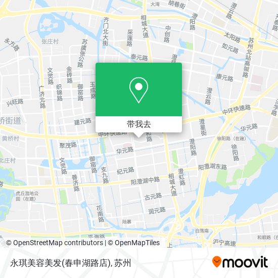 永琪美容美发(春申湖路店)地图