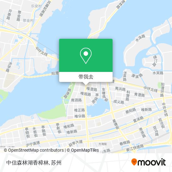 中信森林湖香樟林地图